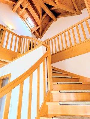 Treppe Wohnbereich ins OG
