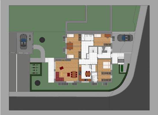 Obenaufsicht Planung