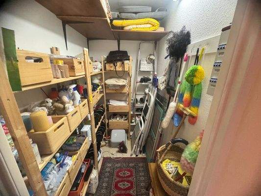Abstellraum in der Wohnung 