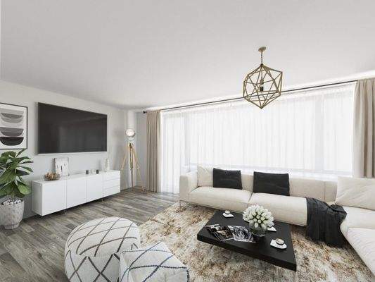 Wohnzimmer digitalisiert