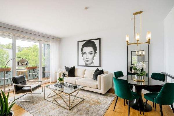 Visualisierung Wohn-Ess-Zimmer