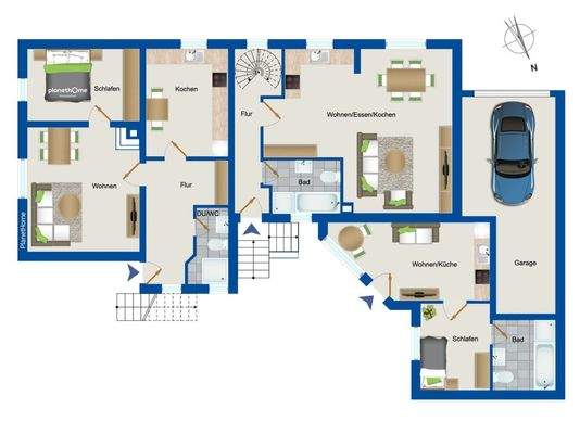 Grundriss Erdgeschoss