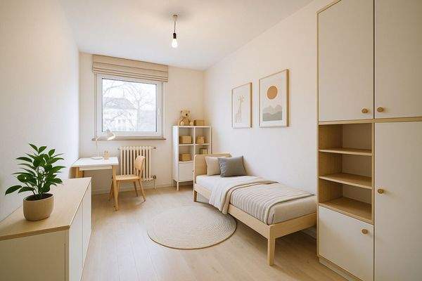 Kinderzimmer visualisiert