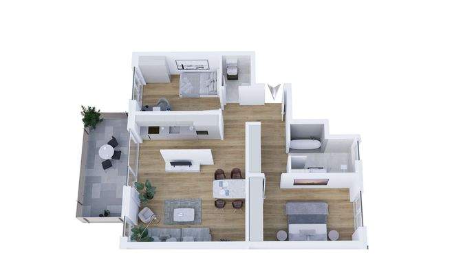 Grundriss WG, 8, 10, 12