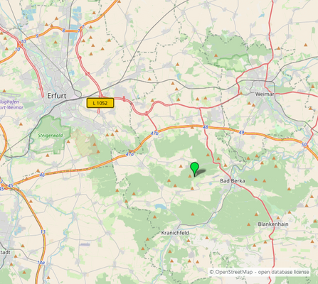 Makrolage Tiefengruben