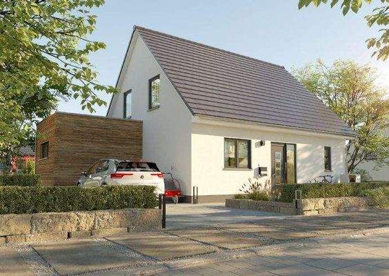 Eingangsbereich Holz