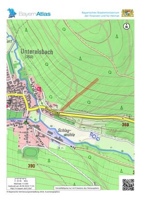 Unterelsbach Lage 9576