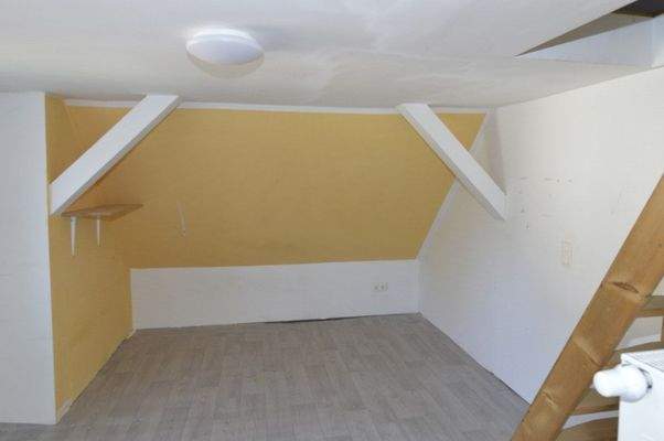 Dachgeschoss Zimmer 2 ausgebaut