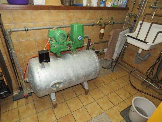 Druckwasserkessel für den eigenen Brunnen