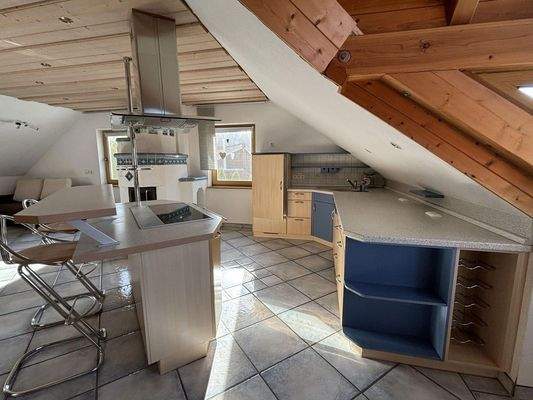 Wohnstudio mit Küche, Essecke