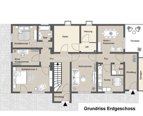 3451 Grundriss Erdgeschoss