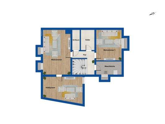 Grundriss Untergeschoss