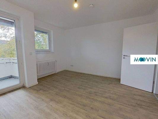 Ansicht II: Wohn- und Esszimmer