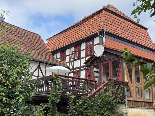 Repräsentative Gartenansicht