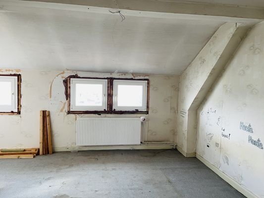 Ausgebauter Raum im DG