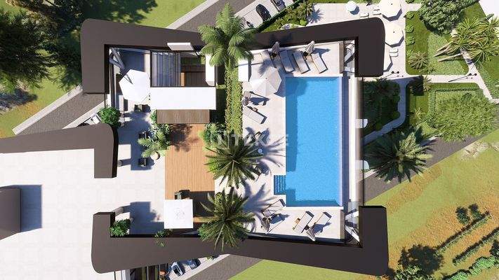 Chic Flats in a Complex Near MacKenzia Beach in Iskele Cyprus