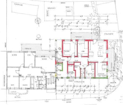 Grundriss Gartengeschoss