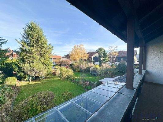 Loggia im Obergeschoss