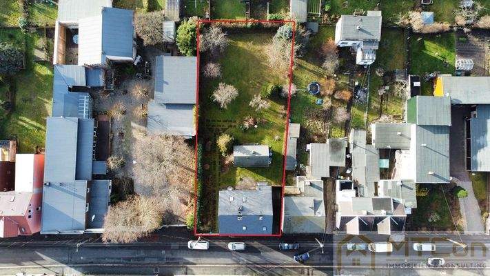 Grundstück Vogelperspektive