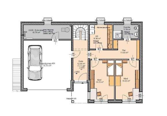 Grundriss Kellergeschoss