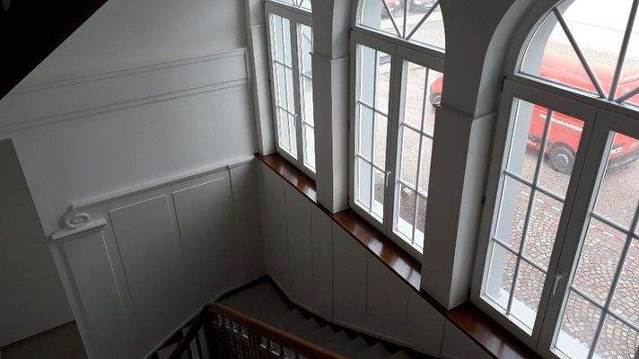 Treppenhaus Zugang zur Wohnung