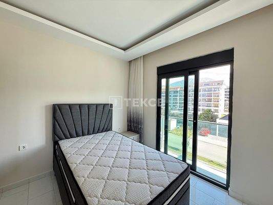 Furnished Sea-View Apartment in Alanya Kargıcak