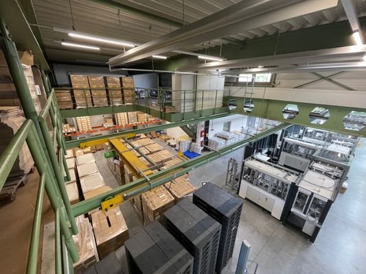 Blick auf Produktion