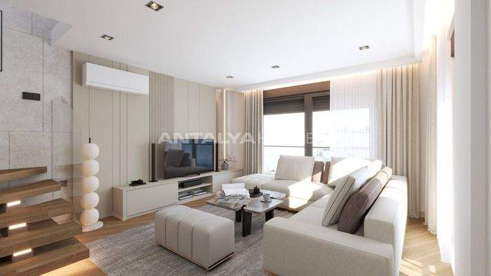 2-Bedroom Standard and Duplex Flats with Pool in Antalya