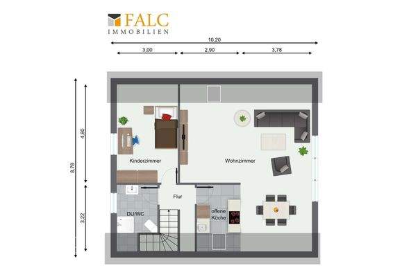 Dachgeschoss Nebenhaus