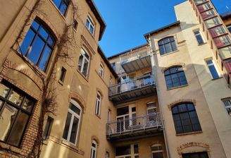 Rückansicht Innenhof