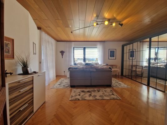 Schlafzimmer Gartenwohnung