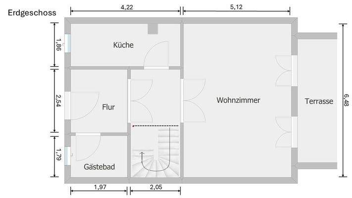 Grundriss Erdgeschoss