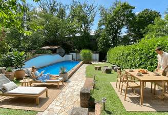 Pool + Garten "visualisiert"