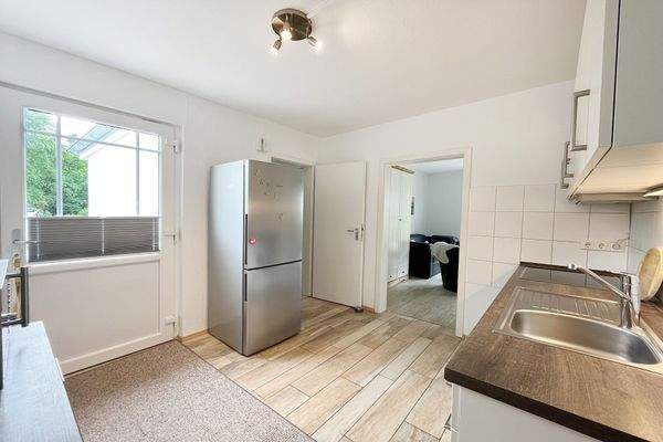 Der Eingangsbereich mit Zugang zu allen Räumen