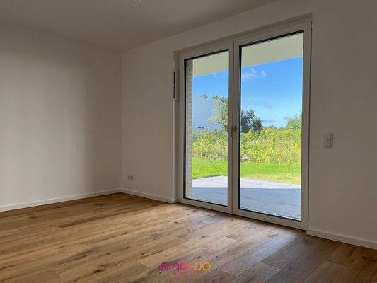 So macht Aufstehen Spaß: mit Blick ins Grüne.