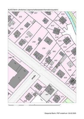 ALKIS Berlin_Flurkarte_22A