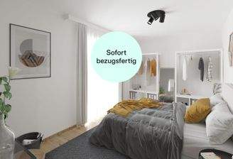 Ein helles, freundliches Schlafzimmer