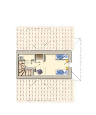 Grundriss Spitzboden