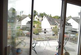 Ausblick auf die kleine Dachterrasse