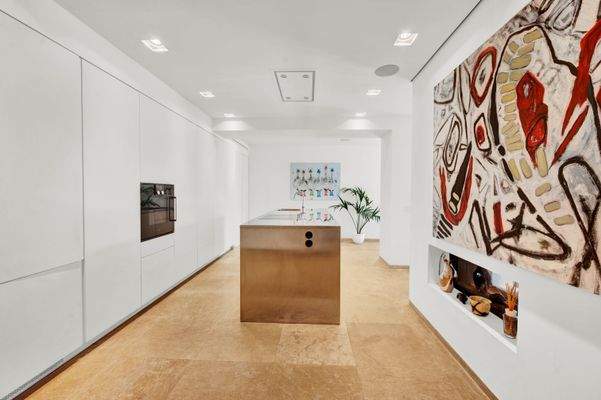 Kitchen in apartment in Portals Nous