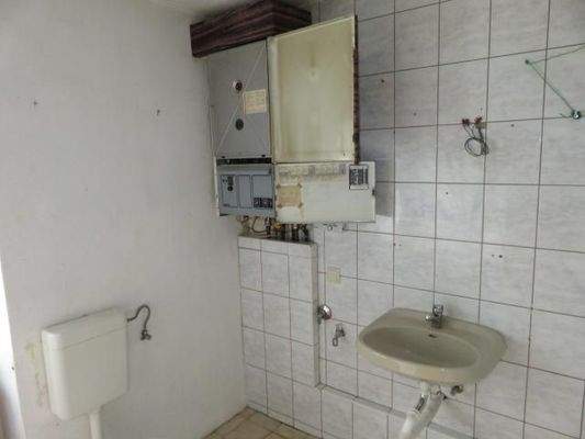 Gastherme im Badezimmer