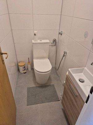 formschöne Toilette