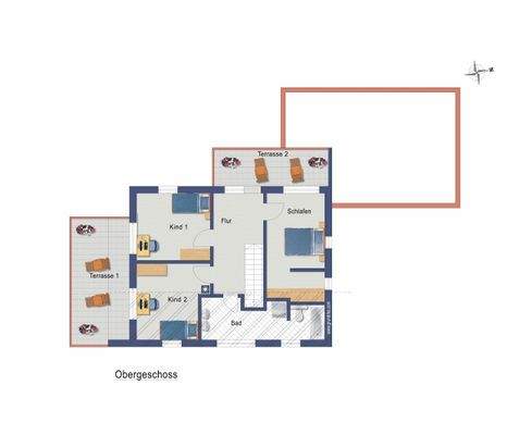 Grundriss Obergeschoss