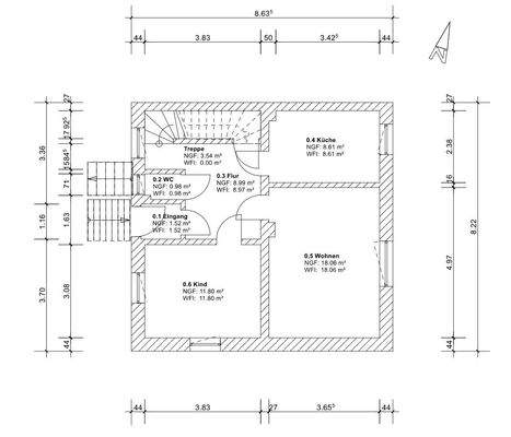 Grundriss Erdgeschoss