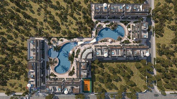 Apartments Near the Beach and Golf Club in Girne North Cyprus