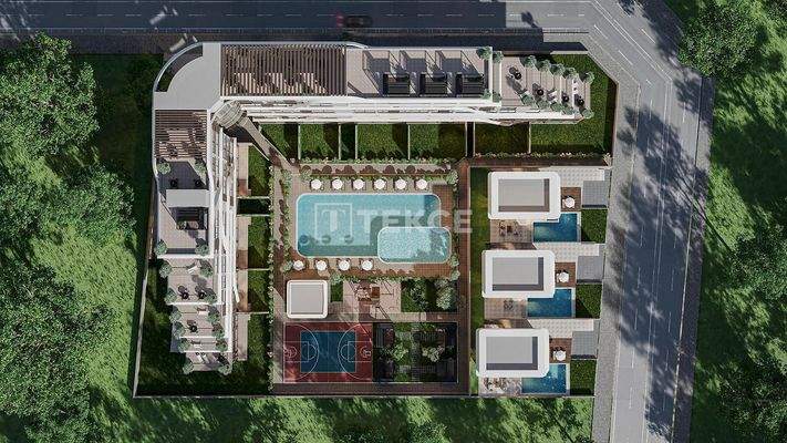 Apartments with Loft Options in a Complex in Altıntaş, Antalya