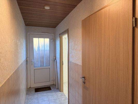 Eingangsbereich im UG