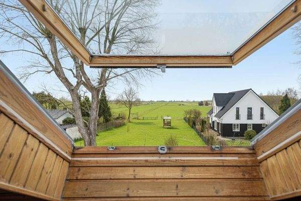 Blick auf den Weserdeich