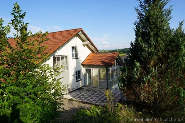 Rückseite mit Weitblick in die Ferne