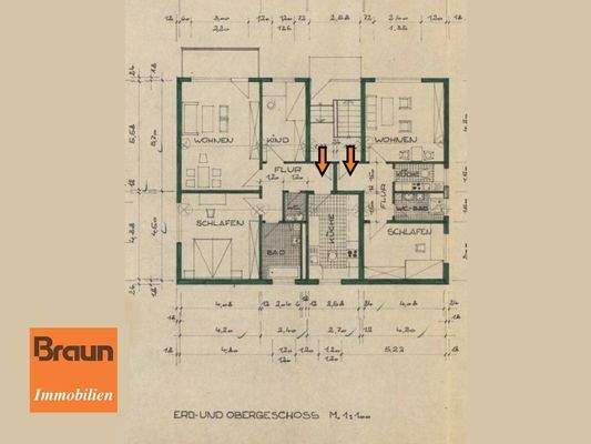 Erdgeschoss und Obergeschoss, VS-S